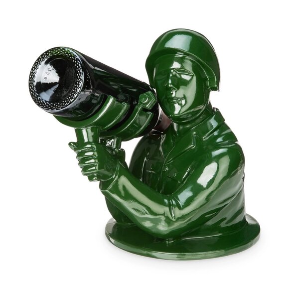 Commando Army Man Bottle Holder - Picture 2 of 4